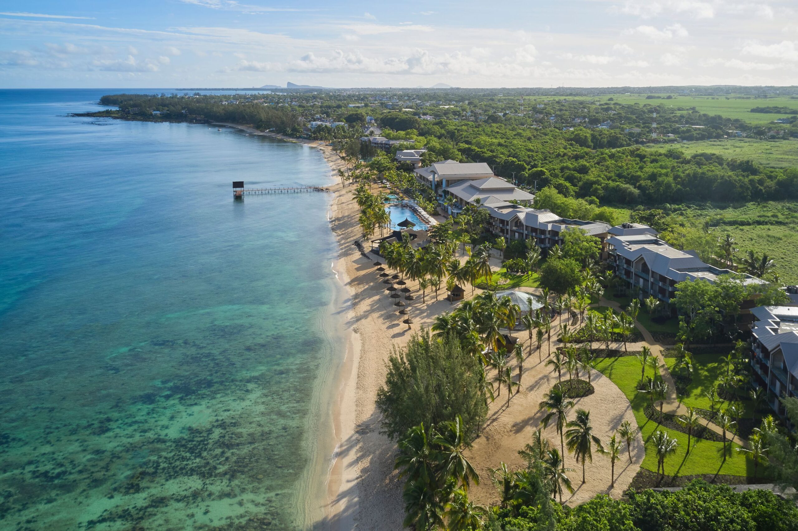 Le Meridien Ile Maurice Aerial View