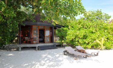 Kandooma Maldives Resort Beach Hut Chairs