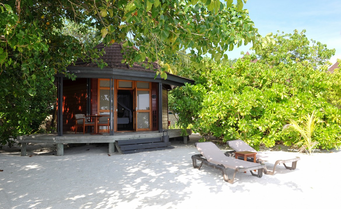 Kandooma Maldives Resort Beach Hut Chairs
