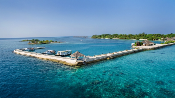 Adaaran Select Hudhuranfushi Maldives Boats Jetty