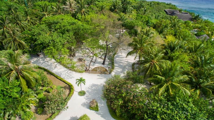 Adaaran Select Hudhuranfushi Maldives Entrance