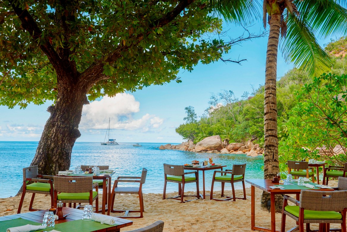 Contance Lemuria Resort Seychelles Beach Restaurant
