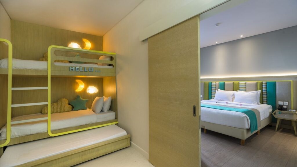 Grand Mirage Resort Bali Kids Suite Bunks