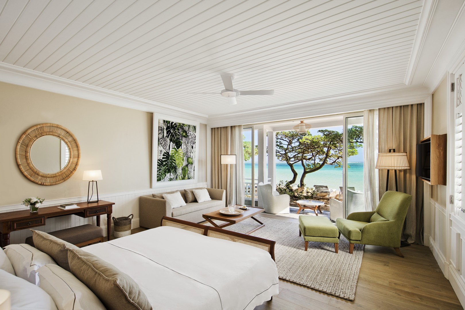 Heritage Le Telfair Golf Wellness Resort Mauritius Beachfront Suite