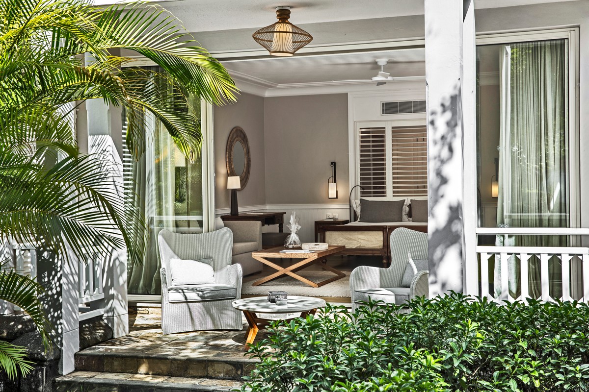 Heritage Le Telfair Golf Wellness Resort Mauritius Garden Veranda