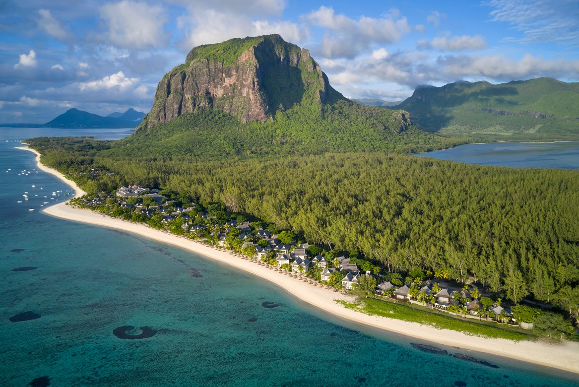 JW Marriott Mauritius Resort Aerial View