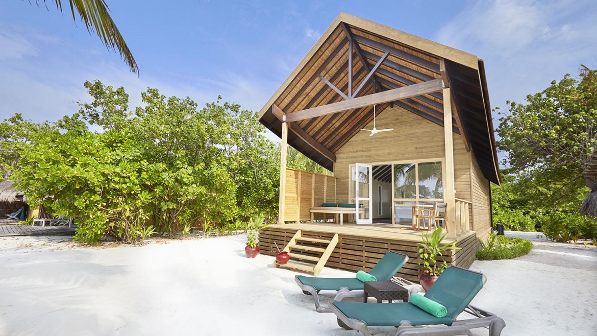 Kuredu Island Resort Spa Maldives Beach Bungalow
