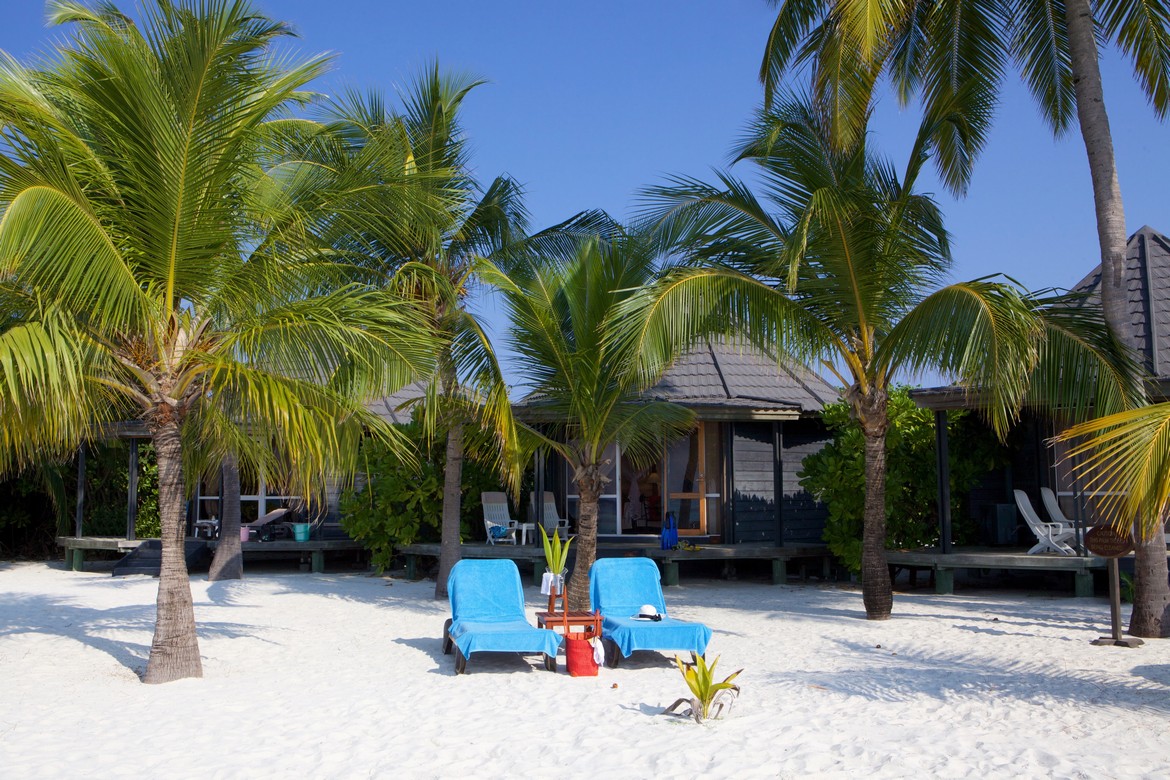Kuredu Island Resort Spa Maldives Beach Chairs