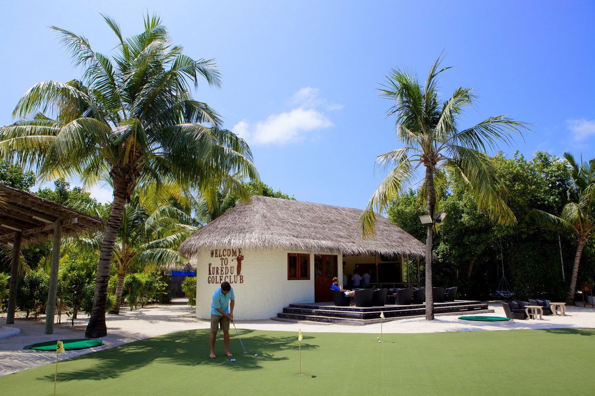 Kuredu Island Resort Spa Maldives Golf