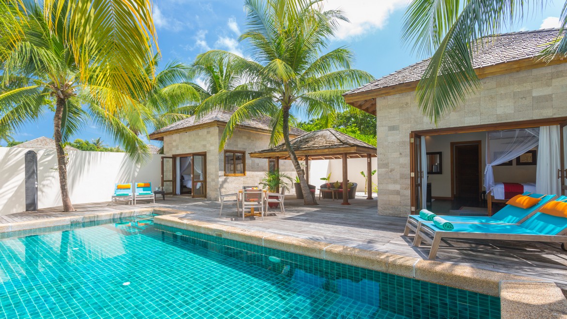 Kuredu Island Resort Spa Maldives Private Pool Rooms