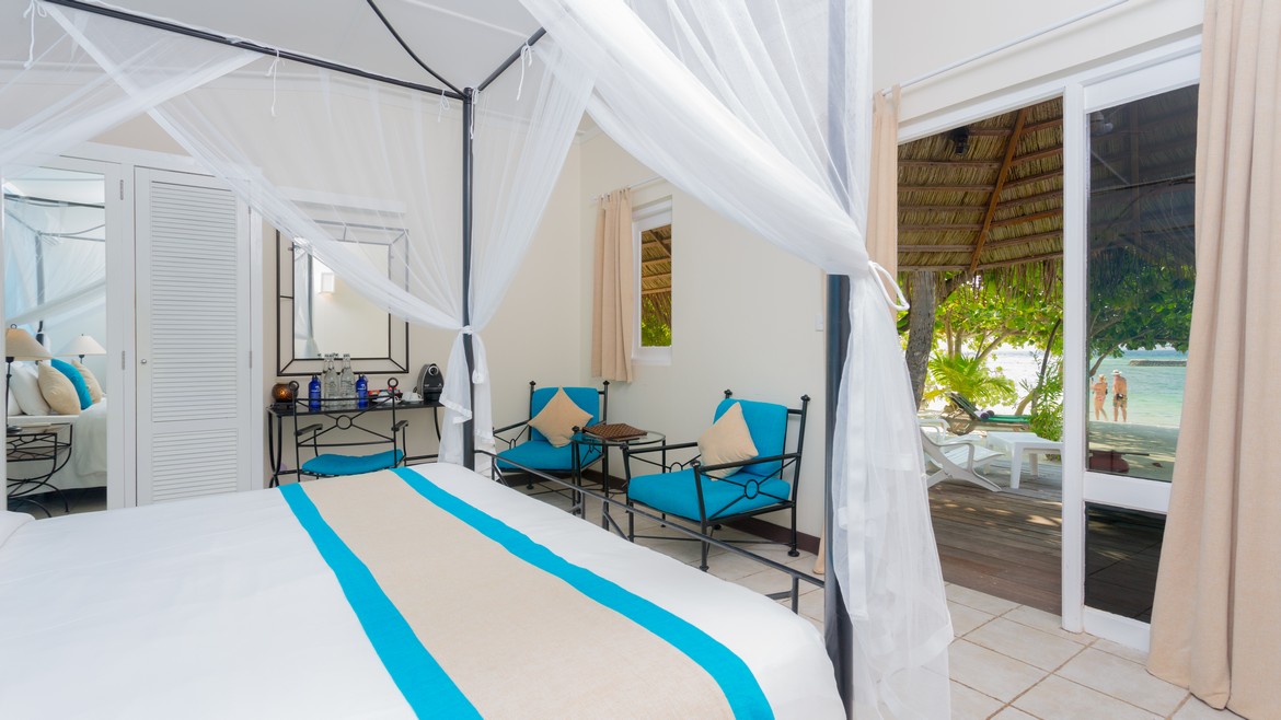 Kuredu Island Resort Spa Maldives Spa Sea View Beach Bungalow