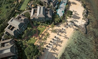 Intercontinental Mauritius Resort Aerial View