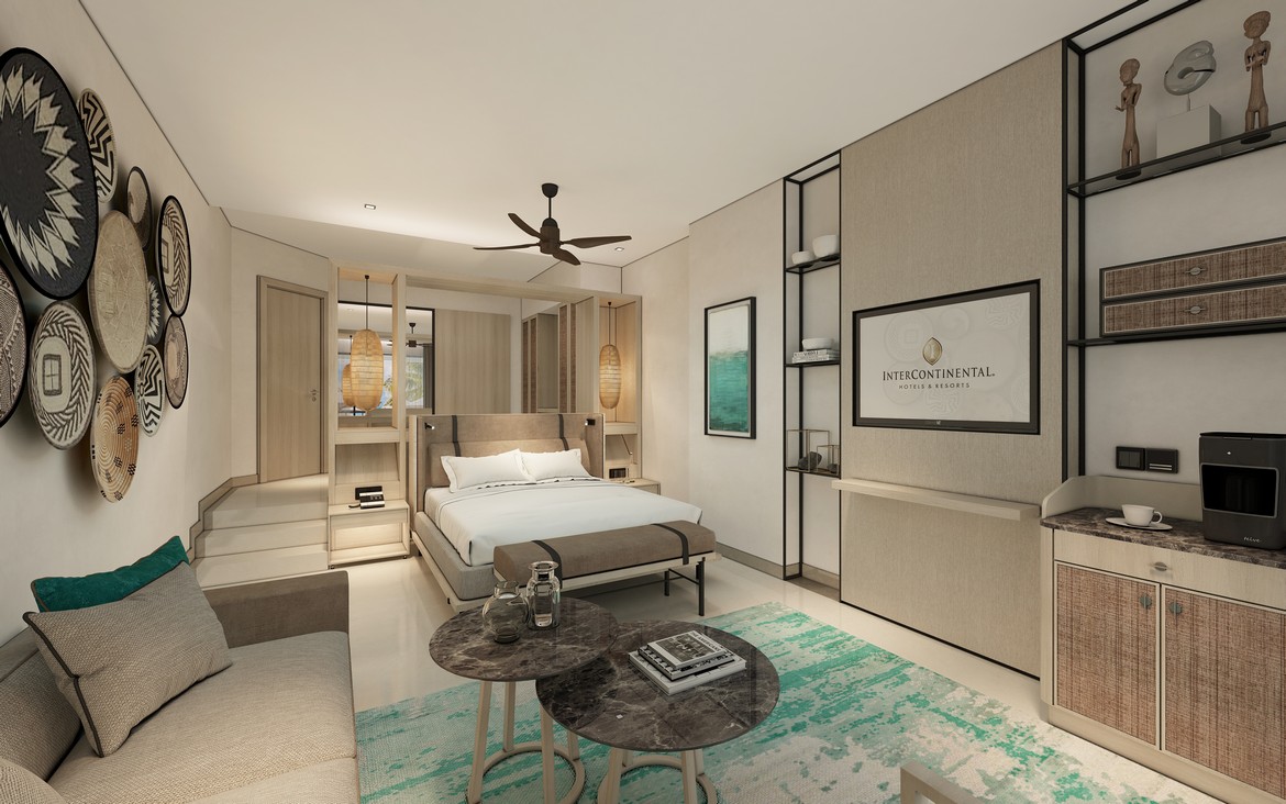 Intercontinental Mauritius Resort Bedroom