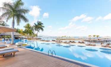 Intercontinental Mauritius Resort Swimming Pool Sea View