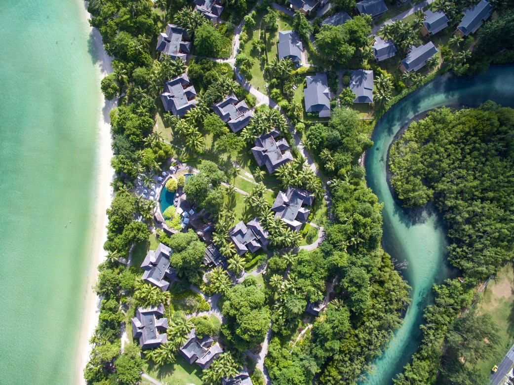CONSTANCE EPHELIA SEYCHELLES Aerial View