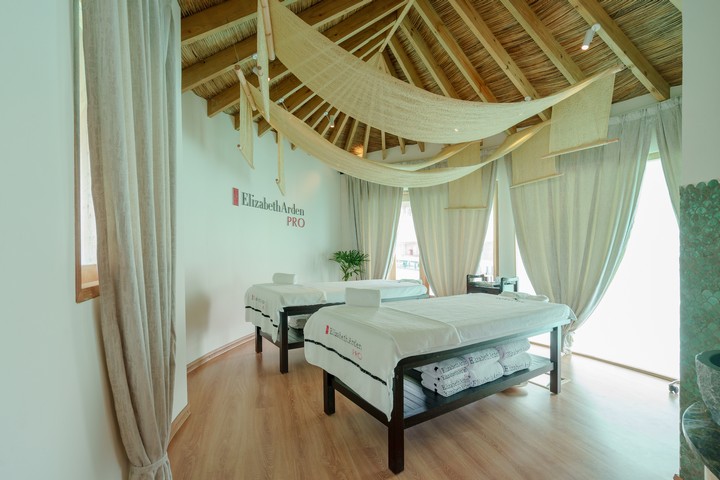 Tranquil spa treatment room at You and Me by Cocoon resort with natural decor