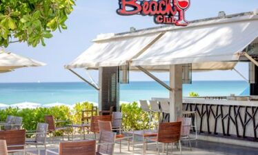 Beach Club at Katathani offering oceanfront dining with open seating