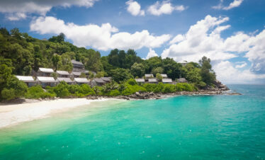 Carana Beach Hotel hillside villas overlooking the beach