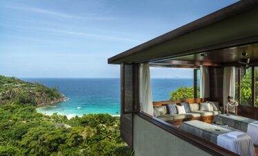 Spa at Four Seasons Resort with panoramic ocean views