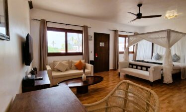 Dream of Zanzibar suite with elegant decor and canopy bed