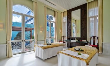 Spa room at The Kee Resort with relaxing ambiance