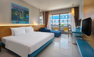 The Kee Resort spacious room with modern decor