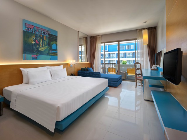 The Kee Resort spacious room with modern decor