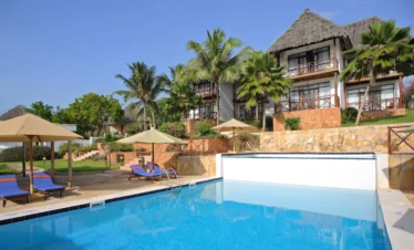 Sultan Sands Zanzibar sunny beachfront pool