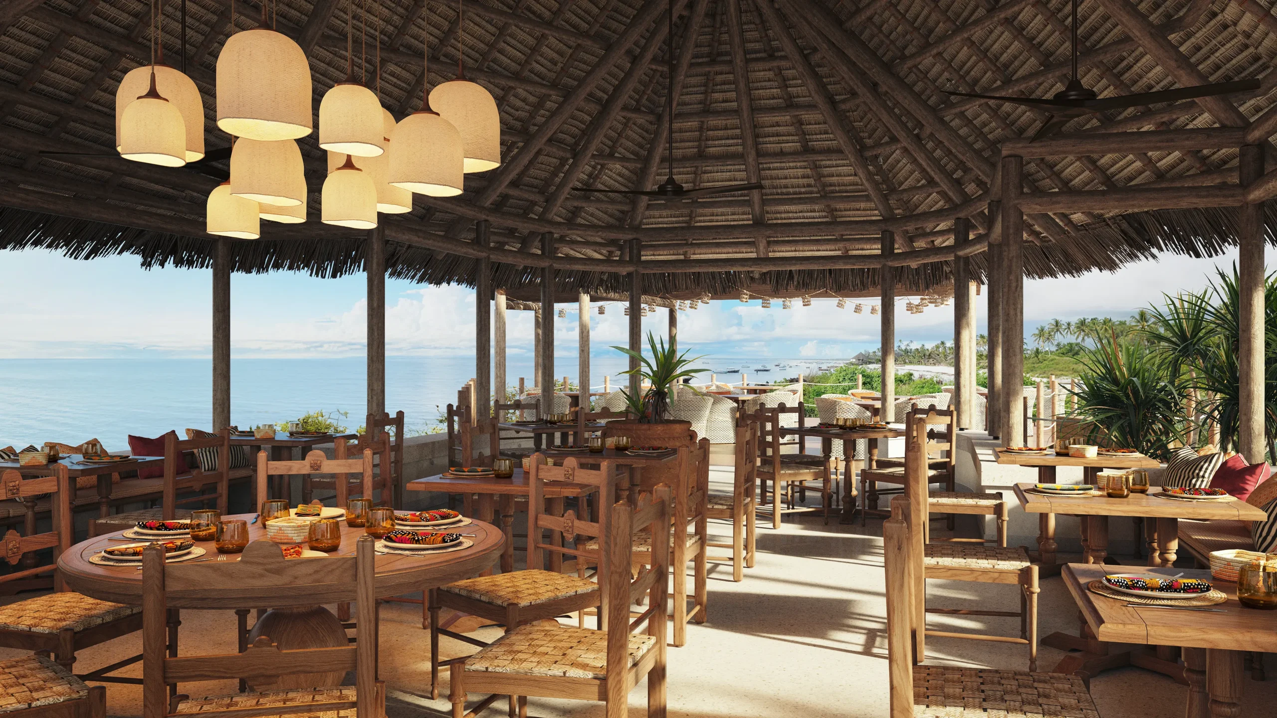 Oceanfront villa at Matemwe Attitude Zanzibar resort