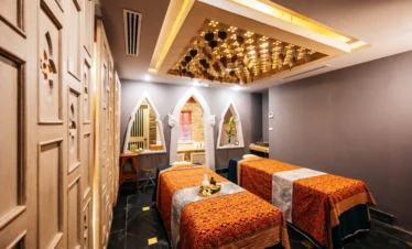 Spa room with massage beds at Amari Vogue Krabi