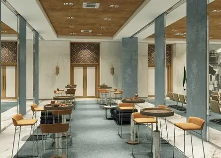 Diamonds Bijoux Zanzibar indoor lounge with modern seating and decor